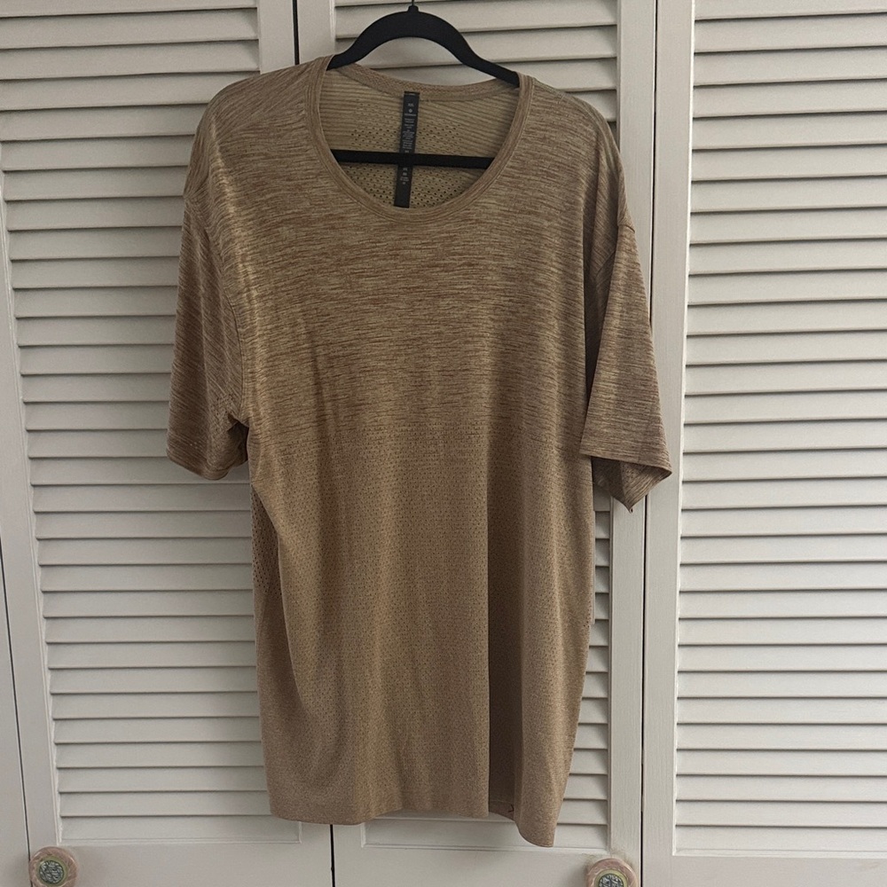 lululemon athletica Brown Short Sleeve Tee